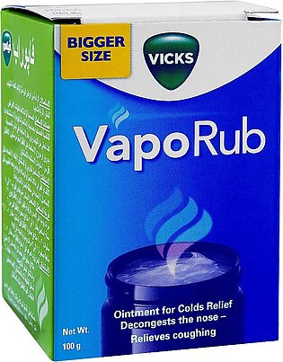 GSK Vicks Vapo Rub Ointment For Cold Relief, 100g
