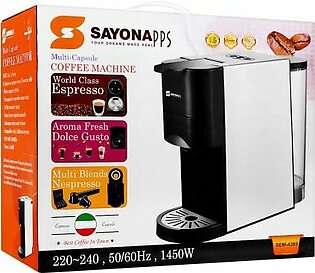 Sayona Multi-Capsule Coffee Machine, SEM-4385