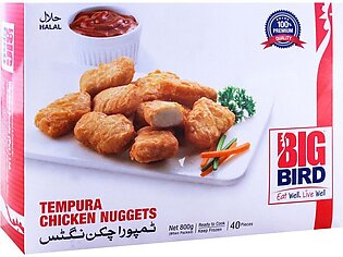 Big Bird Tempura Chicken Nuggets, 40 Pieces, 800gm