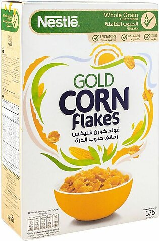 Nestle Gold Corn Flakes, Whole Grain, 375g