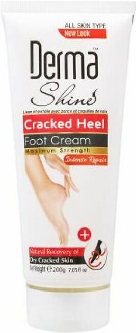 Derma Shine Intense Repair Cracked Heel Foot Cream, 200g