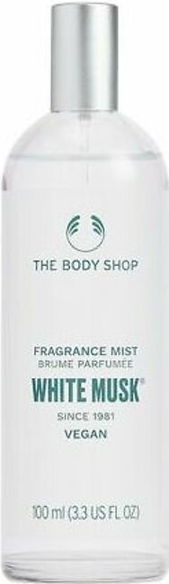 The Body Shop White Musk Vegan Fragrance Mist, 100ml