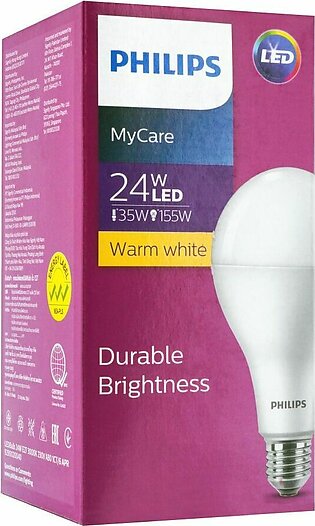 Philips Mycare LED Bulb 24W, E27m Warm White