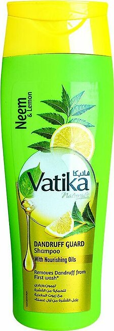 Dabur Vatika Naturals Neem & Lemon Dandruff Guard Shampoo, 3600ml