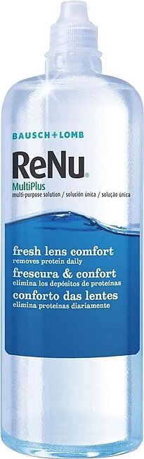 Bausch + Lomb ReNu Multi Plus Fresh Lens Solution, 240ml - Expiry April 2024