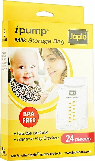 Japlo Milk Storage Bags, 24-Pack