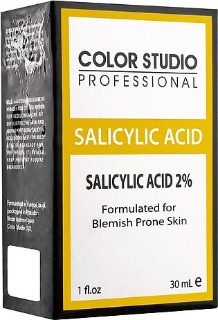 Color Studio Salicylic Acid 2% Serum, Formulated For Blemish Prone Skin, 30ml