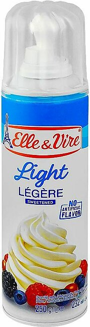 Elle & Vire Light Whipping Cream, 250ml