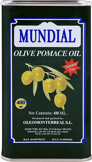 Mundial Olive Pomace Oil 400ml