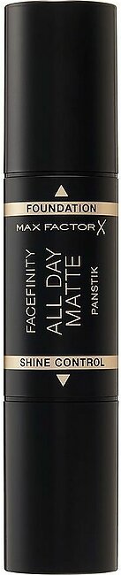 Max Factor Facefinity All Day Matte Panstik Foundation & Shine Control, 32 Light Beige