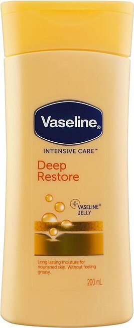 Vaseline Intensive Care Deep Restore Lotion, 200ml (Imported)