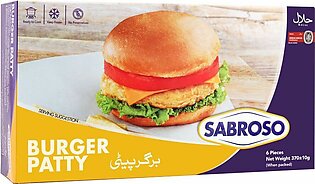 Sabroso Burger Patty, 6 Pieces, Chicken, 370g