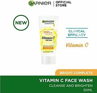 Garnier Skin Active Bright Complete Lemon Essence Face Wash, 50ml
