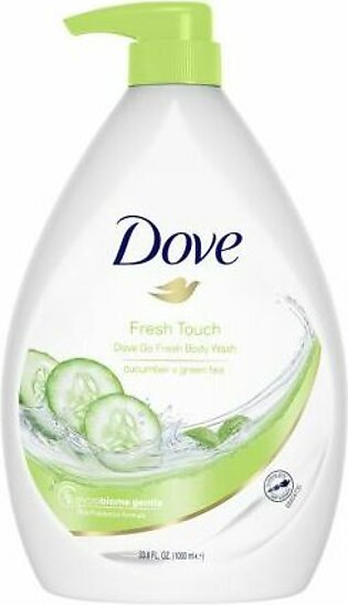 Dove So Fresh Touch Cucumber + Green Tea Body Wash, 1000ml