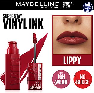 Maybelline New York Superstay Vinyl Ink Longwear Liquid Lipstick, 10, Lippy