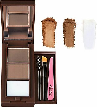 Luscious Cosmetics Brow Luxe Tool Kit, Light