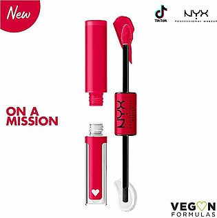 NYX Shine Loud Liquid Lipstick, On A Mission, SLHP18