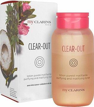 Clarins My Clarins Clear-Out Purifying And Matifying Toner, 200ml