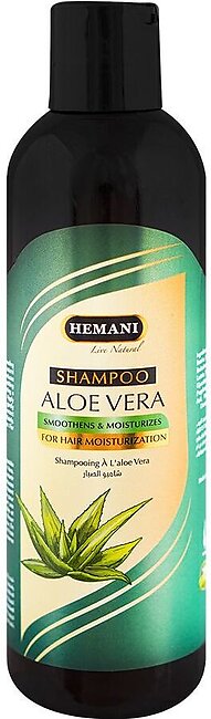 Hemani Aloe Vera Shampoo, For Hair Moisturization, 350ml