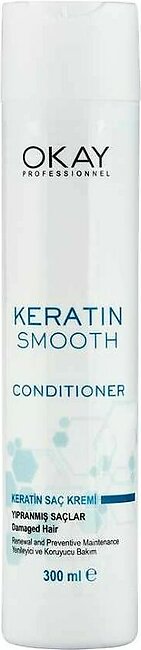 Okay Keratin Smooth Hair Conditioner, 300ml