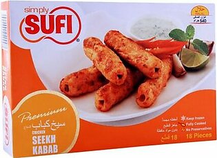Sufi Chicken Seekh Kabab, 18 Pieces, 540gm