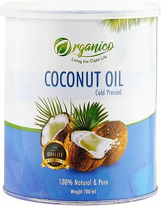 Organico Cold Pressed Coconut Oil, 700ml