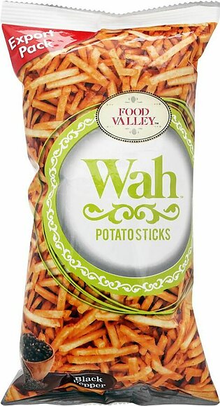 Wah Potato Sticks, Black Pepper, 150g