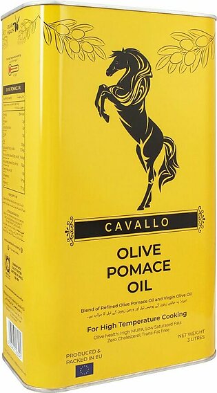 Cavallo Pomace Olive Oil 3ltr