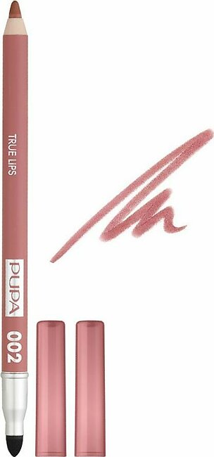 Pupa Milano True Lips Blendable Lip Liner Pencil, 002