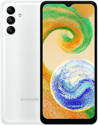 Samsung Galaxy A04S, 4GB/128GB, White Smartphone