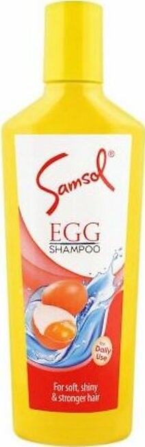 Samsol Egg Daily Use Shampoo, For Normal to Dry Hair, 200ml