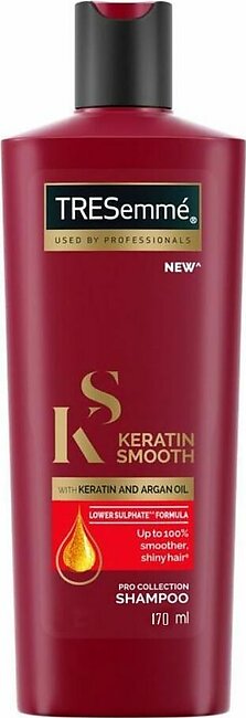 Tresemme Keratin Smooth With Keratin And Argan Oil Pro Collection Shampoo, 170ml