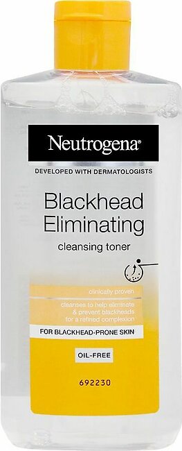 Neutrogena Blackhead Eliminating Oil-Free Cleansing Toner, 200ml