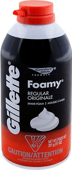 Gillette Foamy Regular Shave Foam 311g