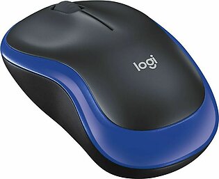 Logitech Wireless Mouse, Blue, M185, 910-002502