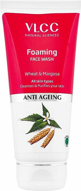 VLCC Natural Sciences Anti Ageing All Skin Types Foaming Face Wash, 100ml