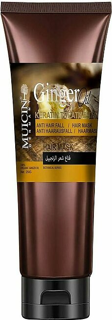 Muicin Ginger Oil Keratin Treatment Anti Hair Fall Hair Mask, 250ml