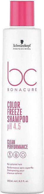 Schwarzkopf BC Bonacure Color Freeze PH 4.5 Colored Hair Shampoo, For Colored Hair, 250ml