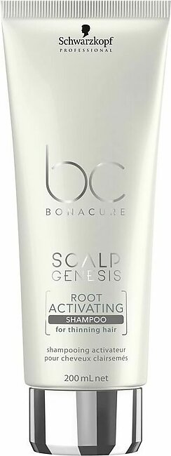 Schwarzkopf BC Bonacure Scalp Genesis Root Activating Shampoo, For Thinning Hair, 200ml