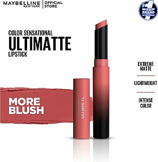 Maybelline New York Color Sensational Ultimate Matte Lipstick, 499 More Blush