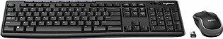 Logitech MK270R Wireless Combo Keyboard + Mouse, Black