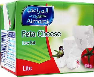 Almarai Feta Cheese, Low Fat, Lite, 200g