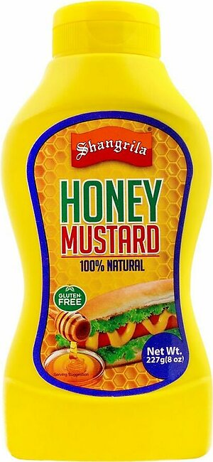 Shangrila Natural Honey Mustard Sauce, 227g