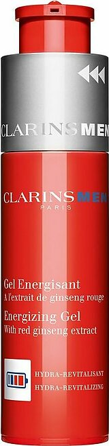 Clarins Paris Men Energizing Gel, With Red Ginseng Extract, 50ml