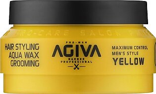 Agiva Professional Hair Styling Wax Yellow, Aqua Grooming 04, 90ml