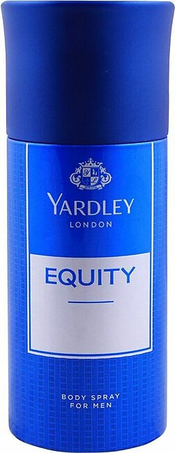 Yardley Equity Deodorant Body Spray For Men, 150ml