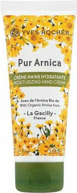 Yves Rocher Pur Arnica Moisturizing Hand Cream, 75ml