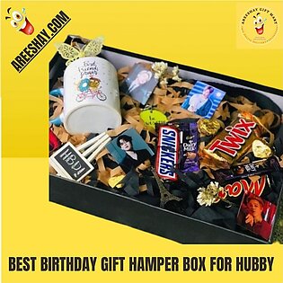 BEST BIRTHDAY GIFT HAMPER BOX FOR HUBBY