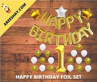 Foil Birthday Set
