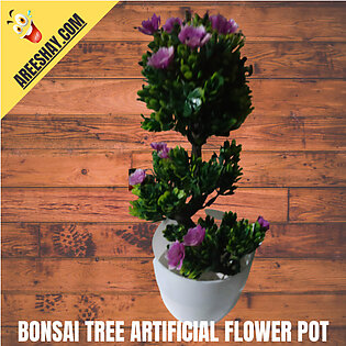 BONSAI TREE ARTIFICIAL FLOWER POT